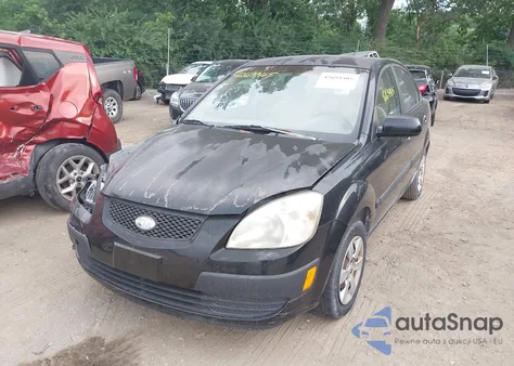 2006 Kia Rio Lx z USA, uszkodzony, nr VIN KNADE123766065849